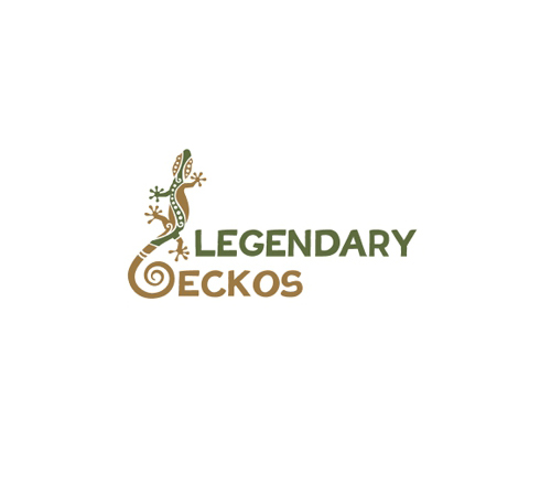 Логотип зоомагазина «Legendary Geckos»